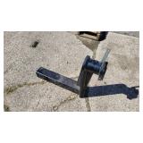 Square post gooseneck hitch post