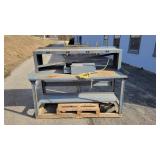 Workbench 30" deep 6 ft long