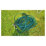 Garden hose with sprayer