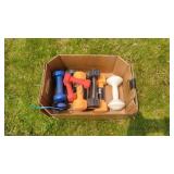 Box of free weights
