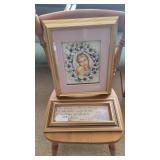 2 pieces of framed artwork
