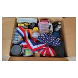 Box of assorted items