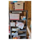 Shelf and contents