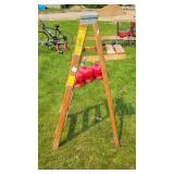 5 ft wooden stepladder