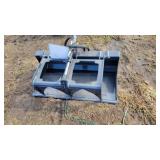New Wolverine mini skidsteer stump grapple 44"