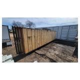 freestanding gate/windblock panel 20