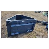 New Wolverine skidsteer concrete chuter