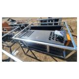 New Wolverine quick attach rock rake 72"