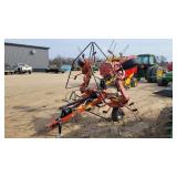 Pequea HT4102 4 basket Turbo tedder