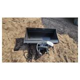 New GIYI 32" excavator hydraulic tilt bucket