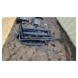 GIYI hydraulic adjust pallet forks