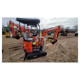 AGT WH12R mini excavator unused
