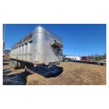 1972 East tri axle aluminum dump trailer