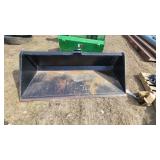 quick attach 78" loader bucket