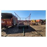 Steel kicker rack on JD gear