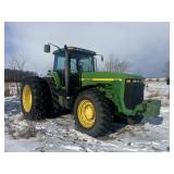 John Deere 8100 tractor