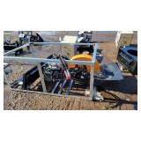 New Wolverine quick attach stump grinder