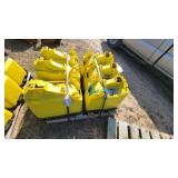 (6) John Deere seed boxes