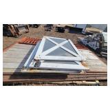 (4) exterior horse stall doors