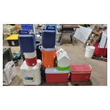 Lot of coolers
