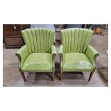 (2) vintage armchairs