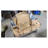 Pallet of HVAC fittings etc