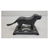 Cast iron dog nut cracker