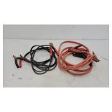 (2) sets of booster cables