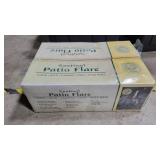 Unopened box of Sentinel patio flares