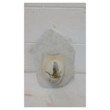 Soapstone goose wall vase
