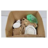 Box of Wedgewood dishes
