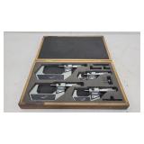Case of (4) Mitutoyo digital micrometers