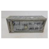 7.62 sealed ammo can - unopened