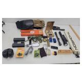 Sportsmanship accessory lot