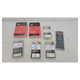 Assorted hose clamps and fasteners