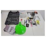 Assorted tools and accessories