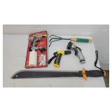 Garden tools etc
