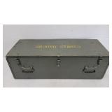 Ground stakes storage box