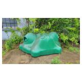 Large poly frog or turtle head playset