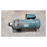 Electric motor with gear