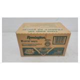 Unopened case of clay targets