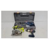 Ryobi cordless tools no battery or charger