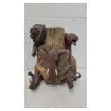 Ironwood animal carving