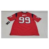 J.J. Watt autographed Texans jersey