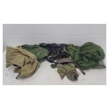 Assorted belts, strapping, bags and accessories