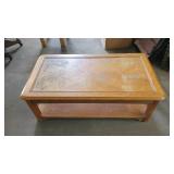 Oak coffee table