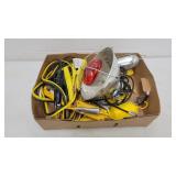 Trouble lights and booster cables