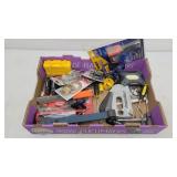 Box of assorted tools