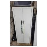 Metal storage cabinet