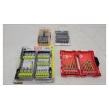 Nut drivers and drill bits